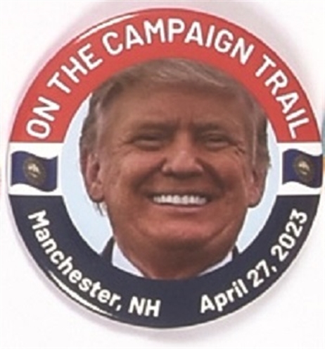 Trump Manchester, NH, Pin