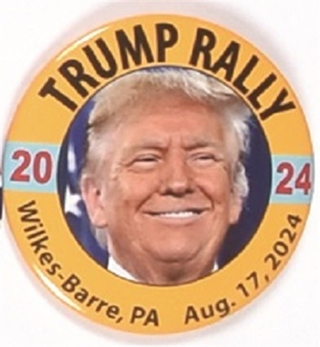 Trump Wilkes-Barre Rally Pin