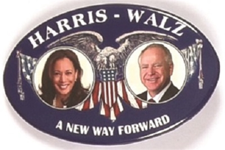 Harris, Walz Oval Jugate