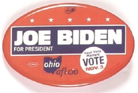 Joe Biden Ohio Oval Celluloid