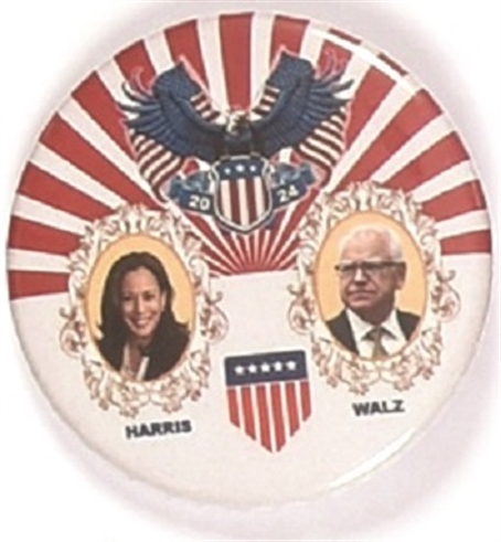 Harris, Walz Eagle and Shield Jugate