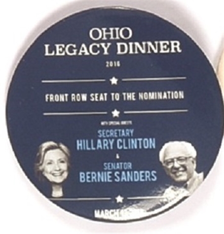 Hillary Clinton, Sanders Ohio Legacy Dinner