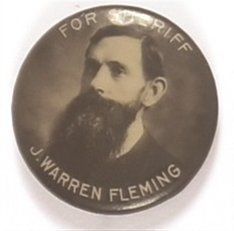 J. Warren Fleming, New Jersey Sheriff