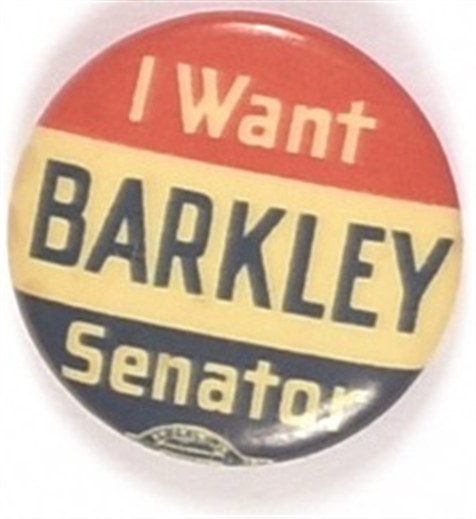 I Want Barkley Senator