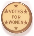 Votes for Women Gold Stars Celluloid