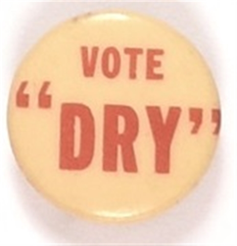 Prohibition Vote Dry