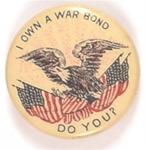 WW II War Bond Celluloid