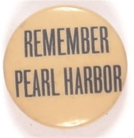 Remember Pearl Harbor