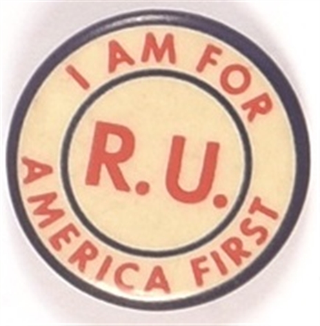 I am for America First