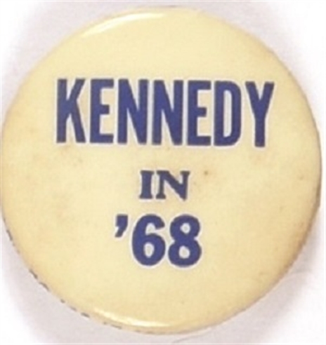 Kennedy in 68 Blue Letters