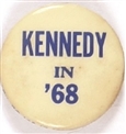 Kennedy in 68 Blue Letters