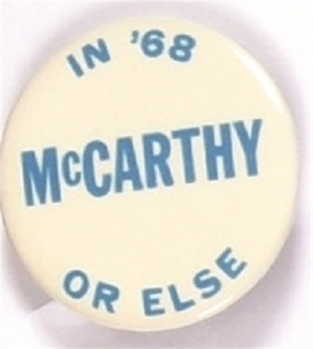 McCarthy or Else