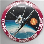 Challenger Space Shuttle Sticker