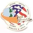 Challenger Tragic Mission Sticker