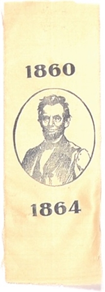 Abraham Lincoln 1864 Ribbon