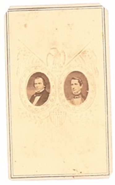 Johnson, Stewart Embossed CDV