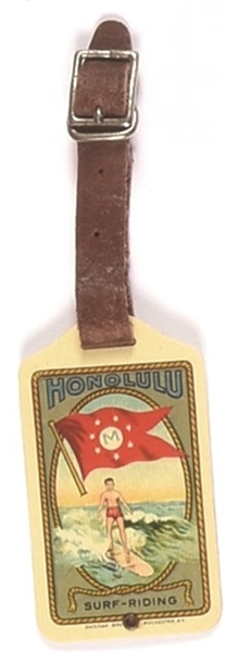 Hawaii Surfer Luggage Tag