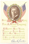 Charles Fuller Merry Christmas Postcard