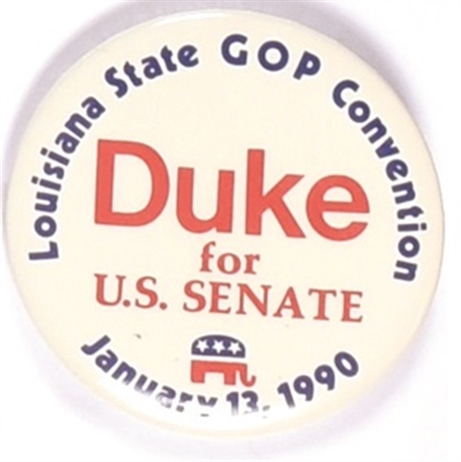 Duke for US Senate, Louisiana