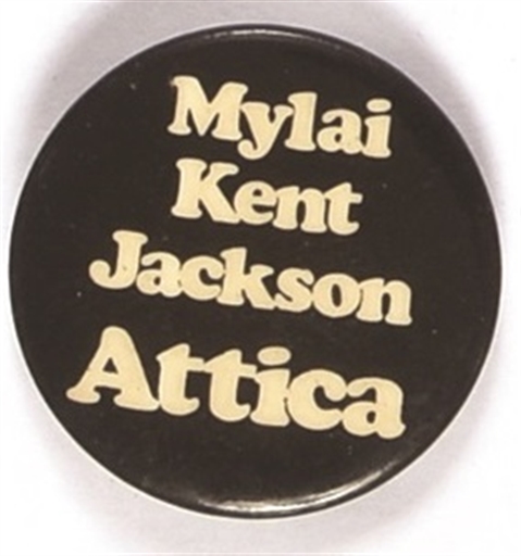 Mylai, Kent, Jackson, Attica anti Vietnam Celluloid