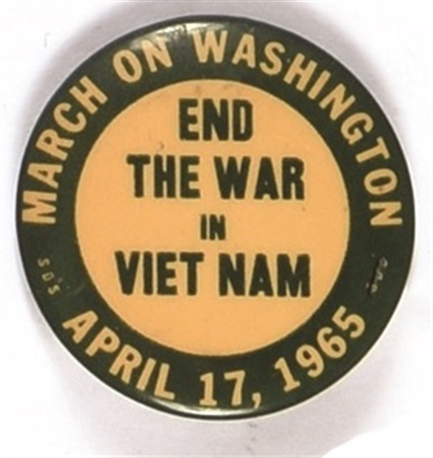 Anti Vietnam War 1965 March on Washington