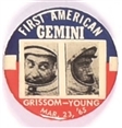 First American Gemini Blue Top Celluloid