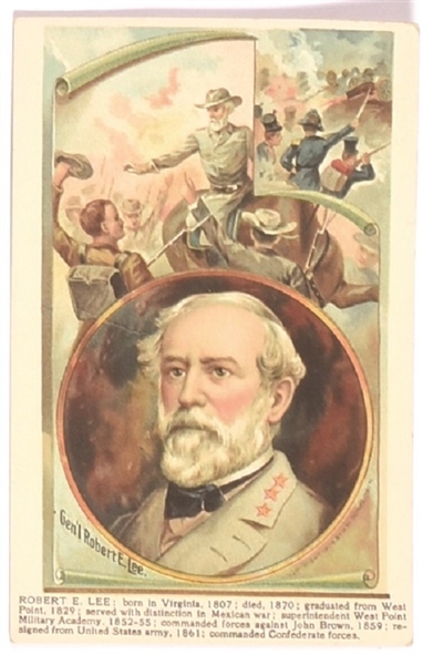 Robert E. Lee Memorial Postcard