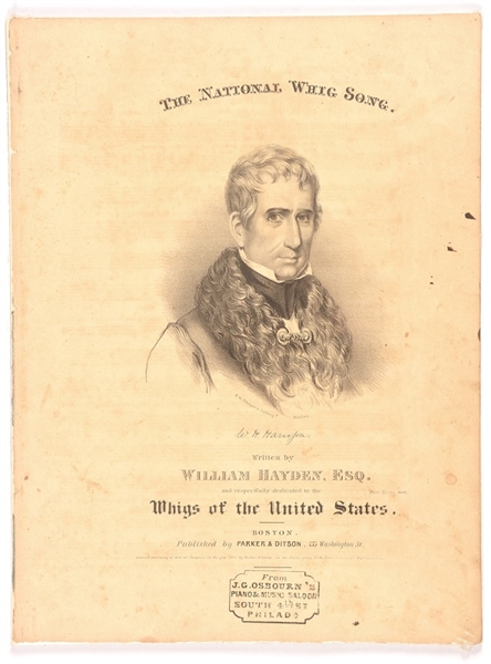 Harrison National Whig Song