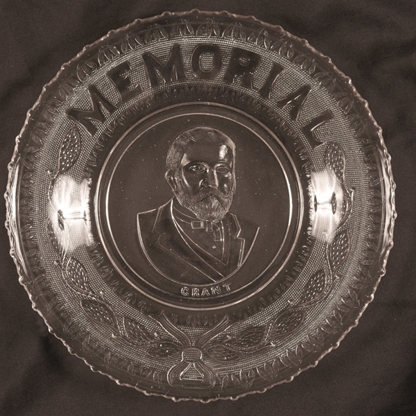 US Grant Memorial Plate