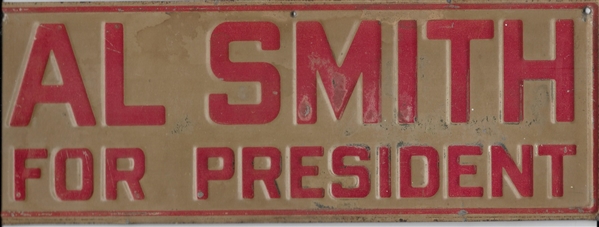 Al Smith for President License