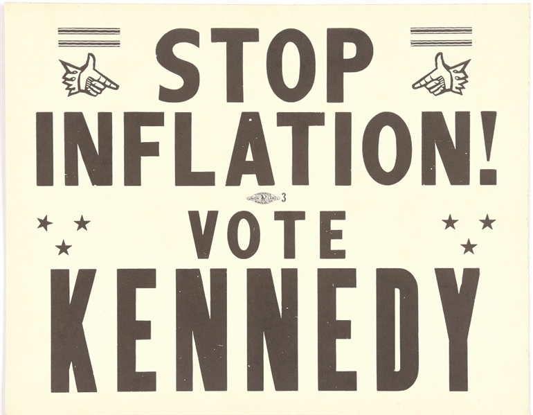 Stop Inflation, Vote Kennedy