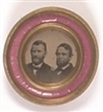 Grant, Colfax Colorful 1868 Jugate Ferrotype