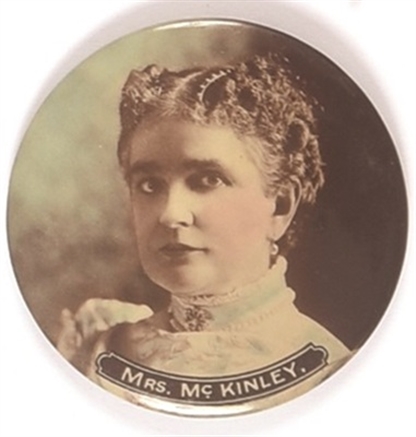 Mrs. McKinley Tinted Sepia Mirror