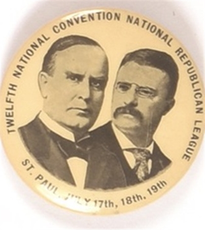 McKinley, TR National Republican League Jugate