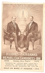 Hughes, Fairbanks Rare 1916 Postcard