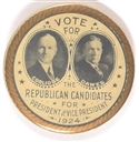 Coolidge, Dawes Vote for Republican Candidates
