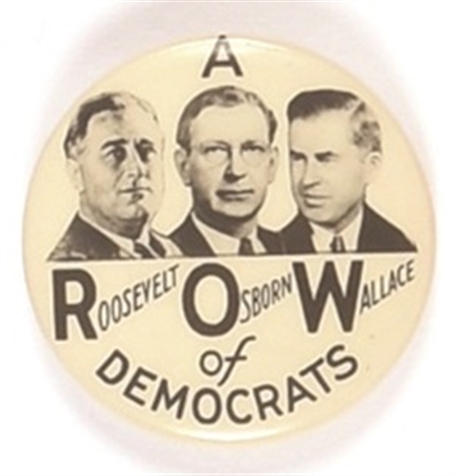 Roosevelt ROW of Democrats