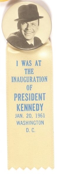Sinatra I was at the Inauguration