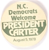 Carter North Carolina Democrats