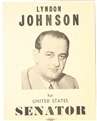 Johnson for United States Senator Campaign Card