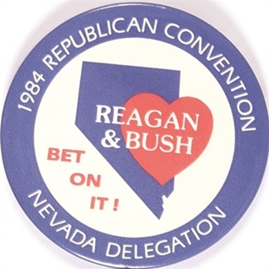 Reagan and Bush Nevada Delegation