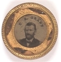 Grant, Colfax Ferrotype With Handsome Brass Border