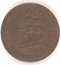 Anti Van Buren Hard Times Token