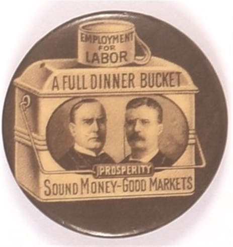 McKinley, TR Brown Dinner Bucket