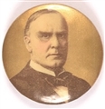 William McKinley National Badge Gold Celluloid