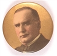 William McKinley Baltimore Badge Gold Celluloid