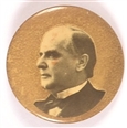McKinley Ohio Badge Gold Celluloid