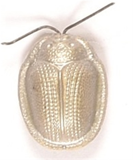 William Jennings Bryan Silver Bug Stickpin