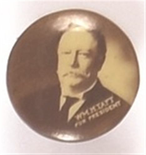 William Howard Taft Sepia Stickpin
