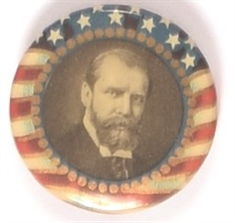 Hughes Stars and Stripes Celluloid